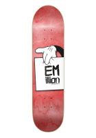 EMillion | Skateboard Deck | Sign Waver | Red | 8,0