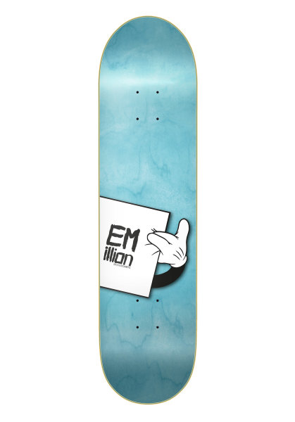 EMillion | Skateboard Deck | Sign Waver | Light Blue | 8,125