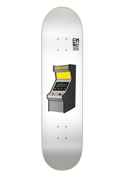EMillion | Skateboard Deck | Arcade | 8,25