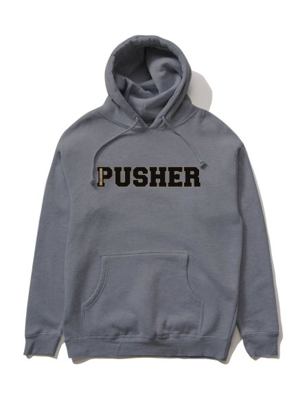 Pusher | Hoodie | Academik - grau